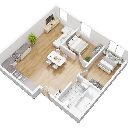 The Thornham Apartment Leicester Exterior foto